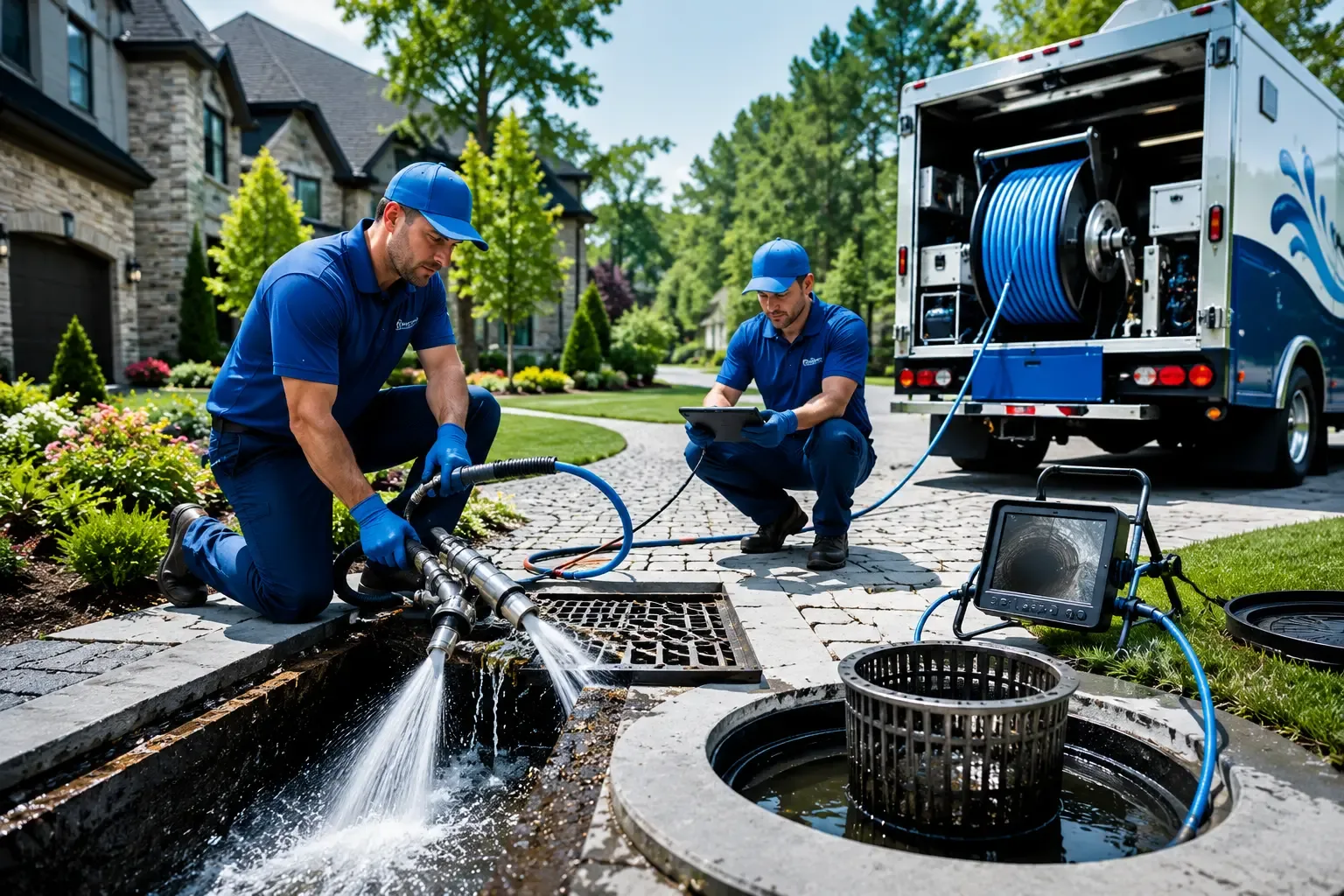 Local outdoor drain cleaning professionals in Bruceville, IN