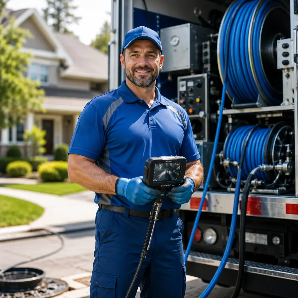Local outdoor drain cleaning specialists in Bruceville, IN